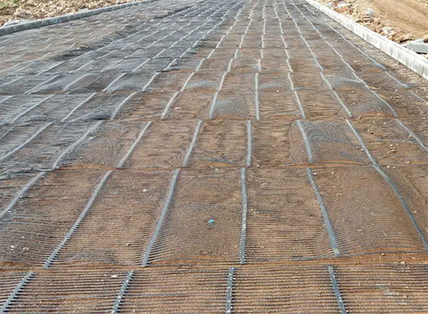 双向拉伸格栅用于道路施工